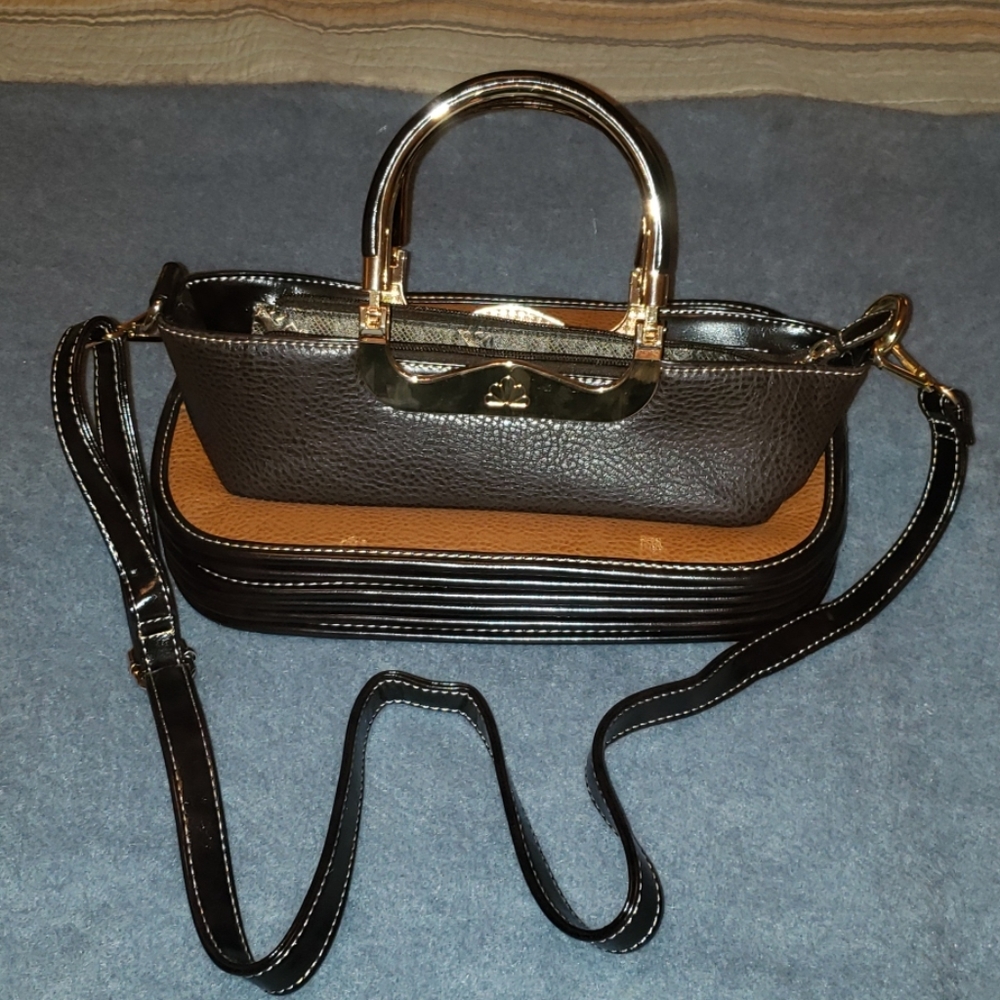 French accordion handbag